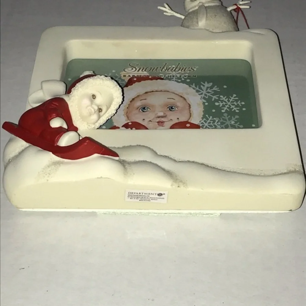 Dept 56‎ Snowbabies Babies On The Farm Photo Frame